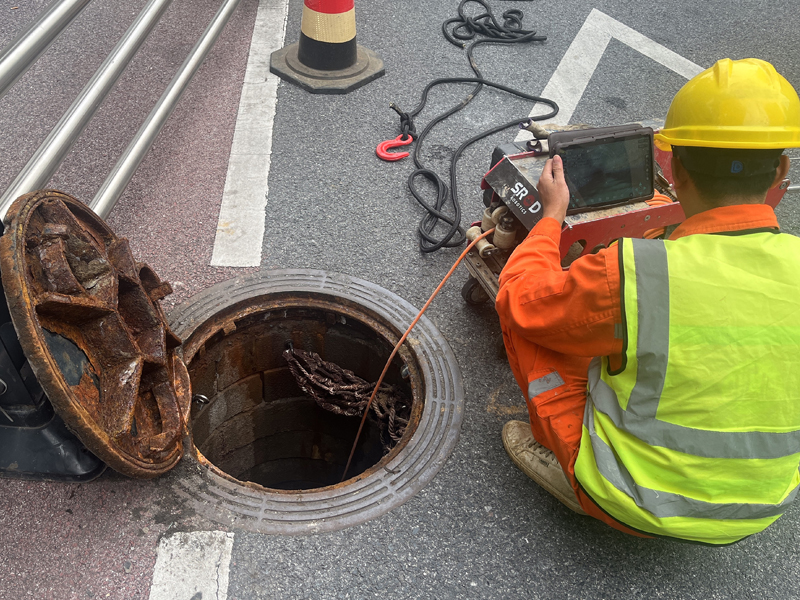 大光路市政管道内窥检测